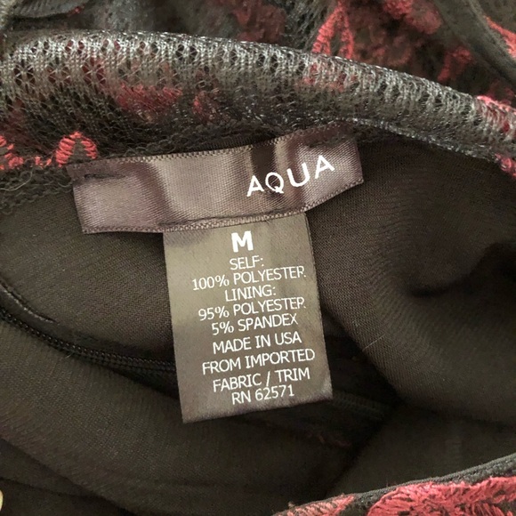 Aqua Lace Dress (M) - Picture 3 of 4